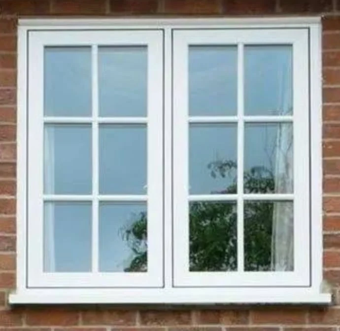White-frame window