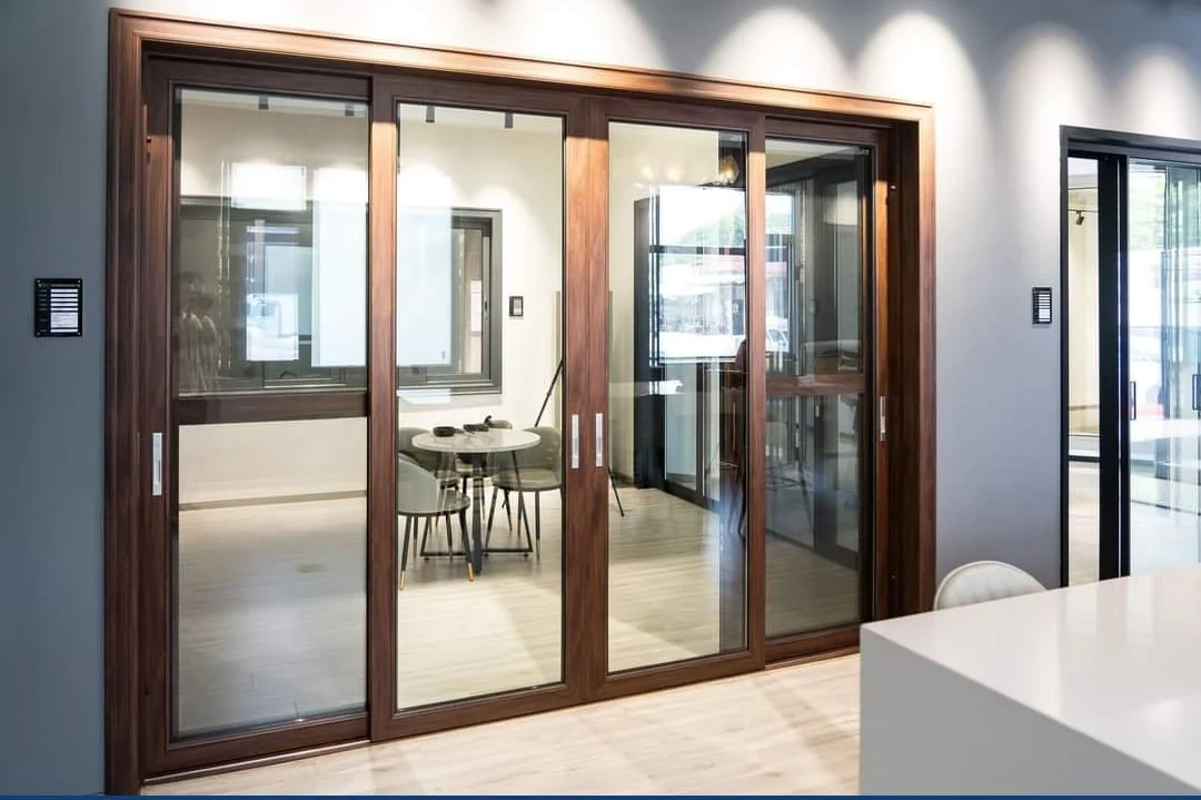 Sliding window and door display